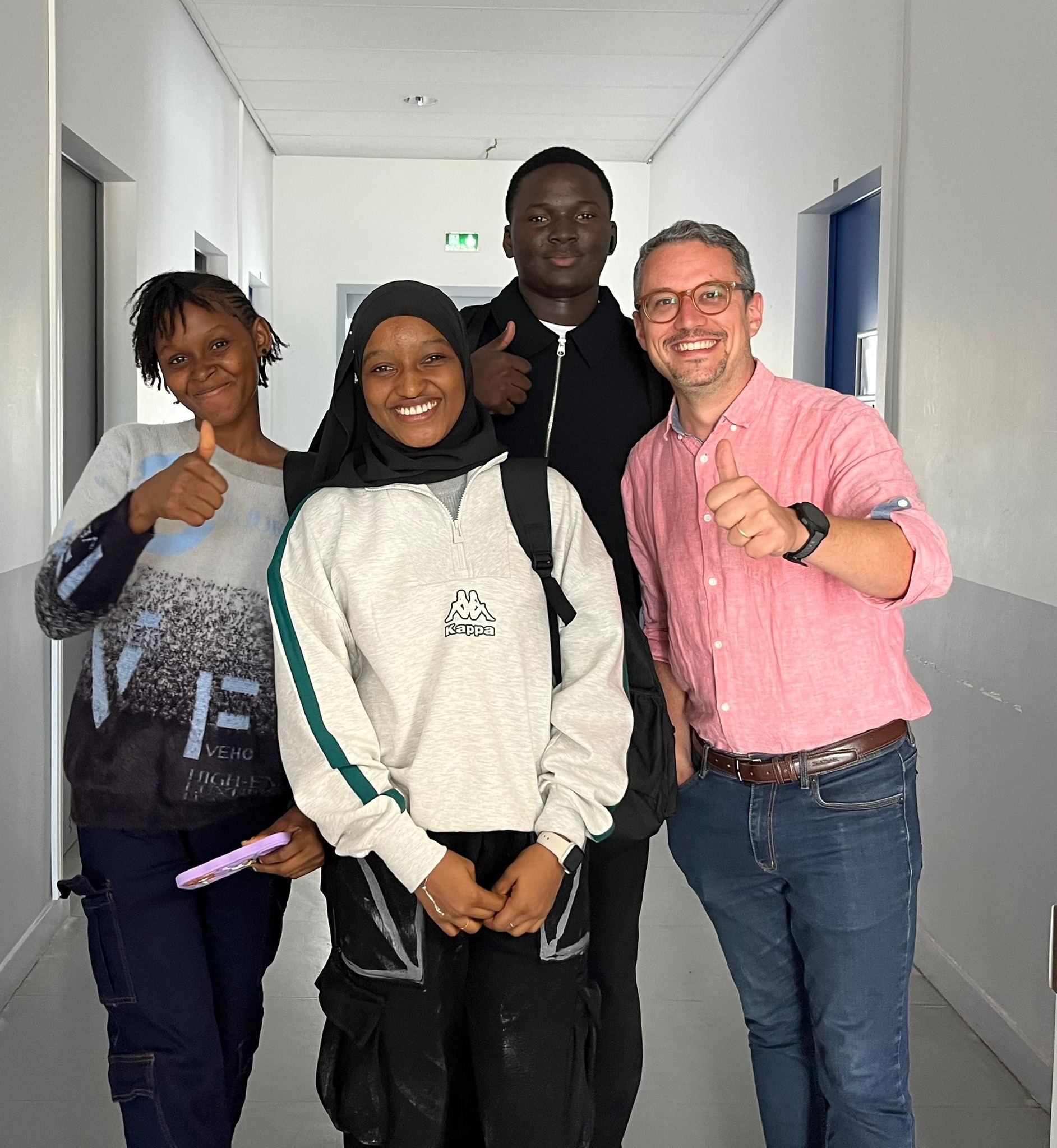 Quelques Etudiants bénéficiaires de nos expertises
